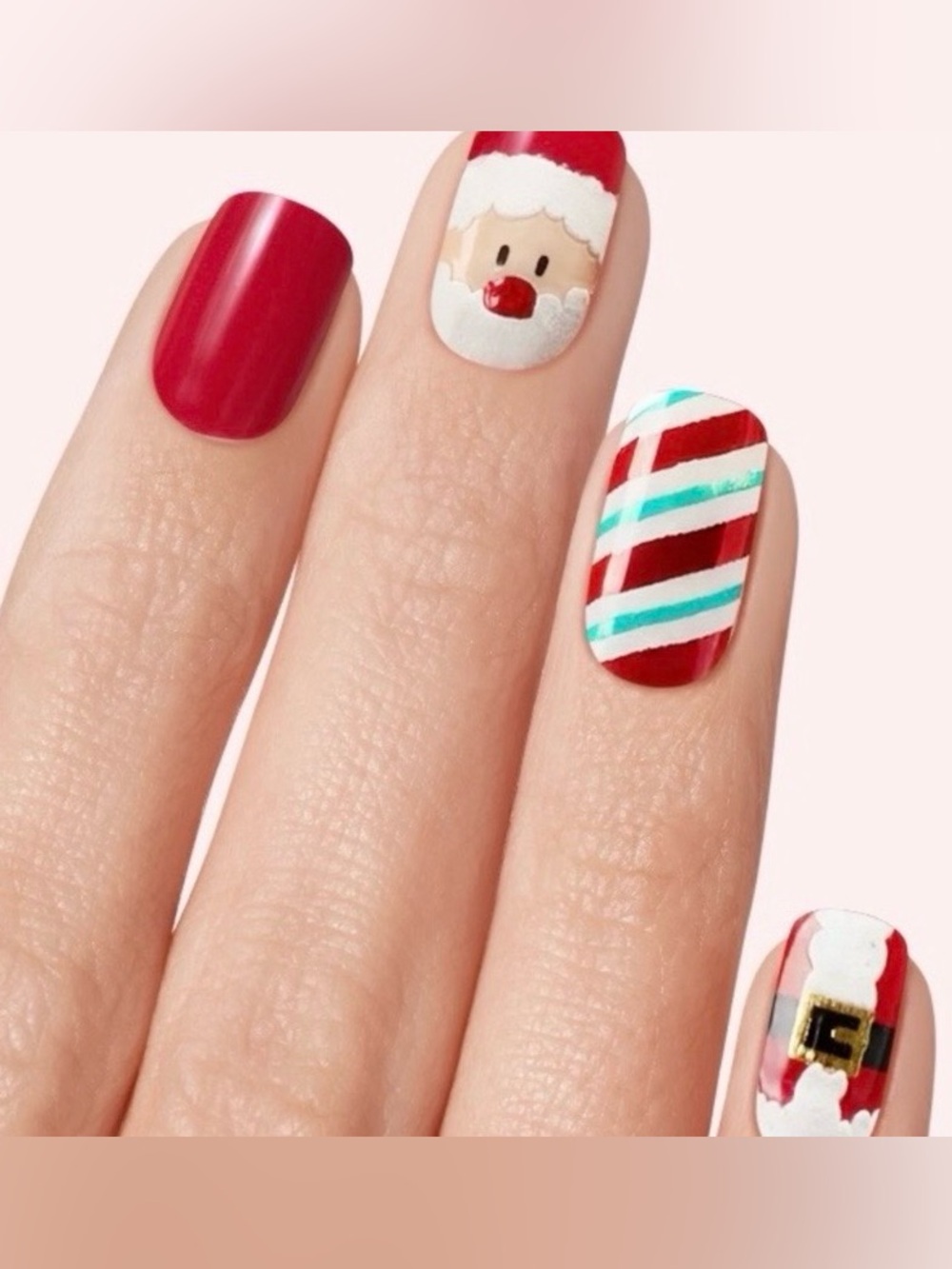 Dashing Diva - Santa's Helper Gel Nail Strips